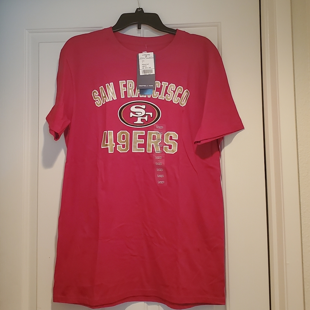 New with Tags Mens Fanatics San Francisco 49er T-s
